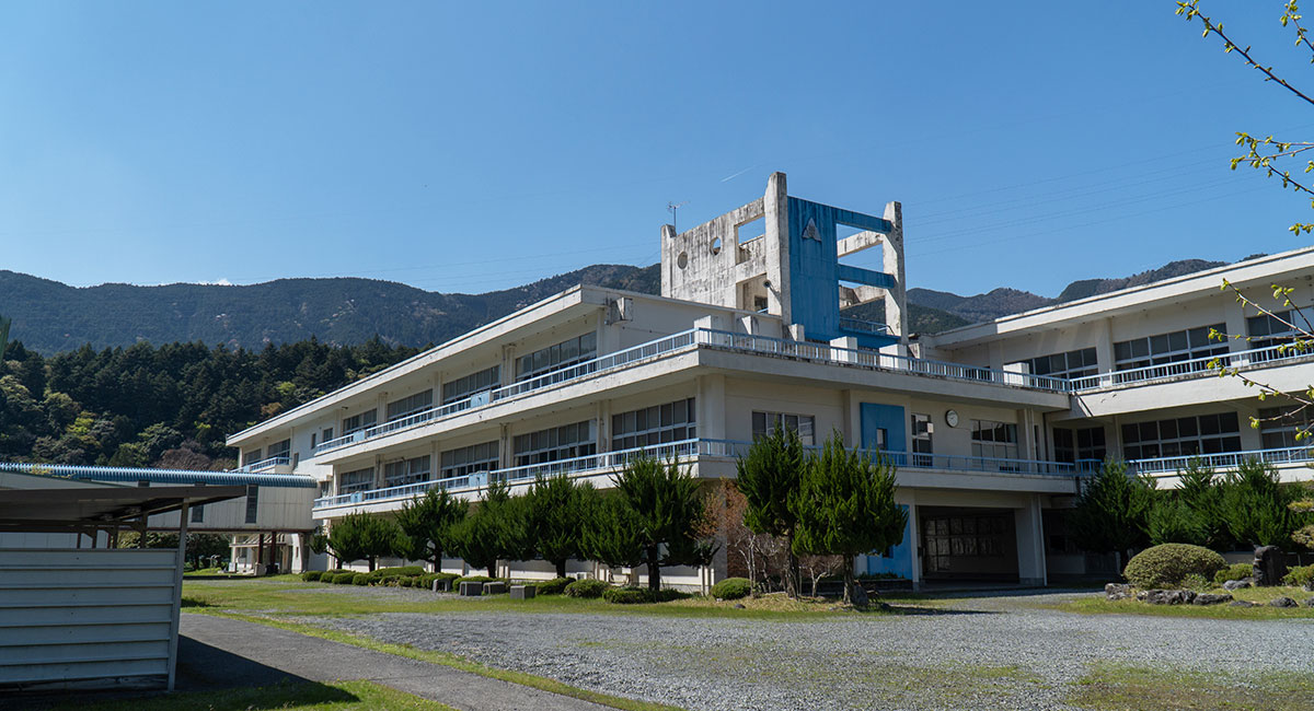 本川根中学校