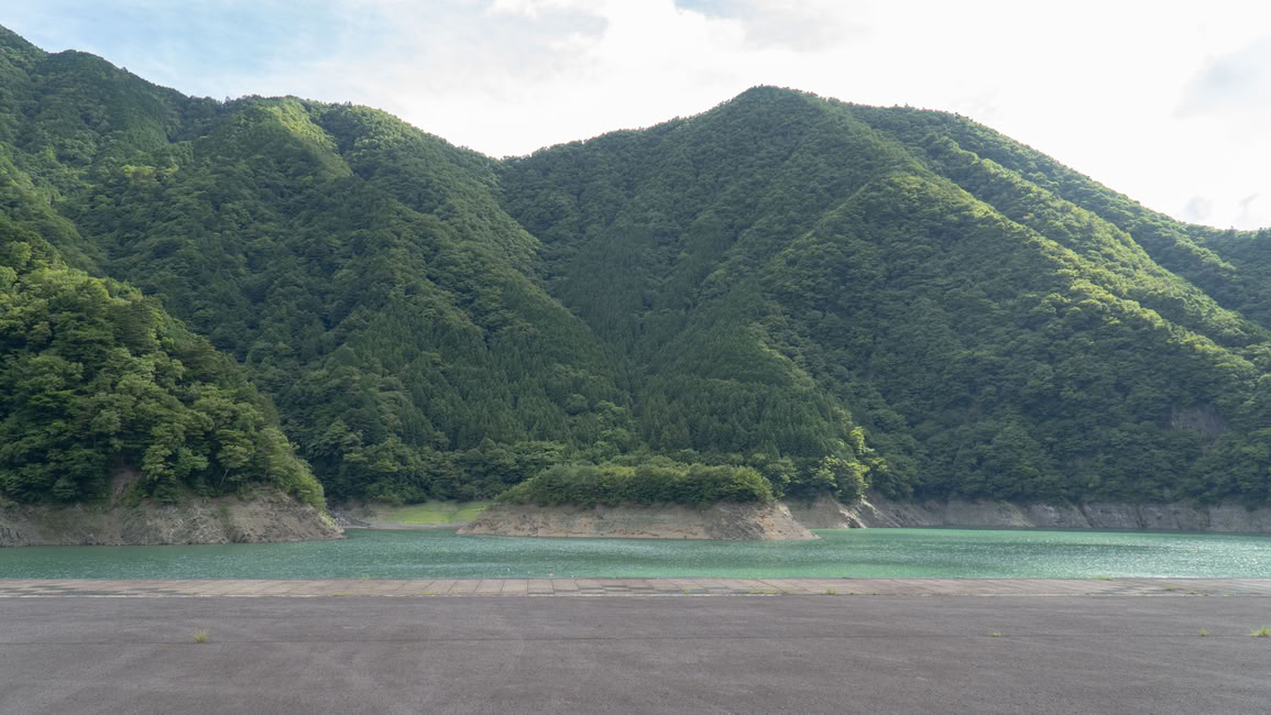 川根本町_長島ダム_ダム湖